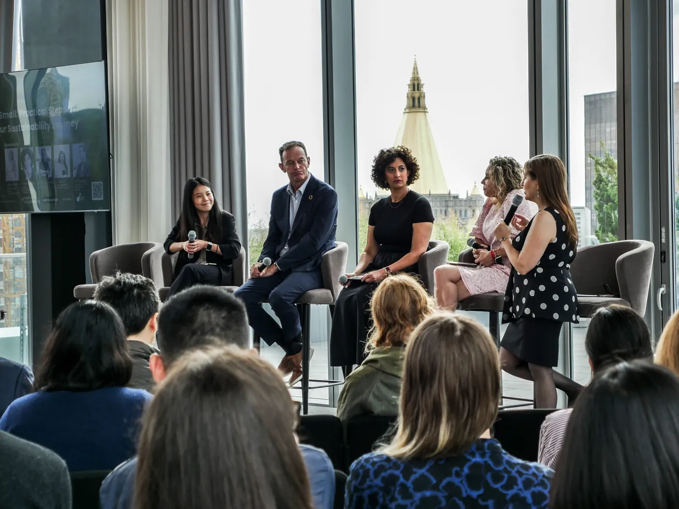 Panel discussion at Innovate for Impact